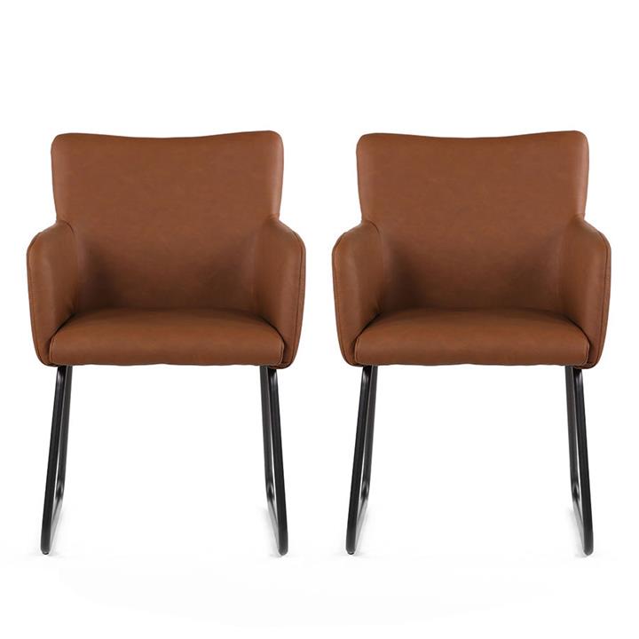 Hudson Dining Chairs | 3 Colours | Set of 2