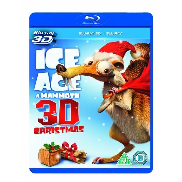 Ice Age Mammoth Christmas 3D DVD