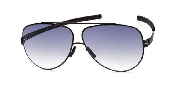 Ic! Berlin Sunglasses M1301 Maik O. Black - Black-Clear