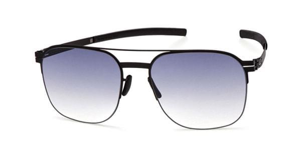 Ic! Berlin Sunglasses M1303 Steffen E. Black - Black-Clear