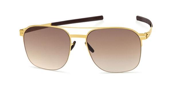 Ic! Berlin Sunglasses M1303 Steffen E. Matt-Gold - Brown-Sand