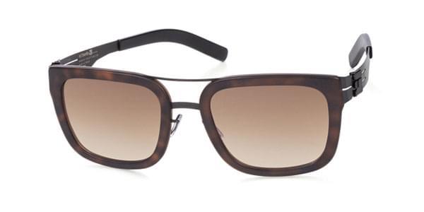 Ic! Berlin Sunglasses D0018 Lisanne B. Black-Tortoise-Shell-Matt - Brown-Sand