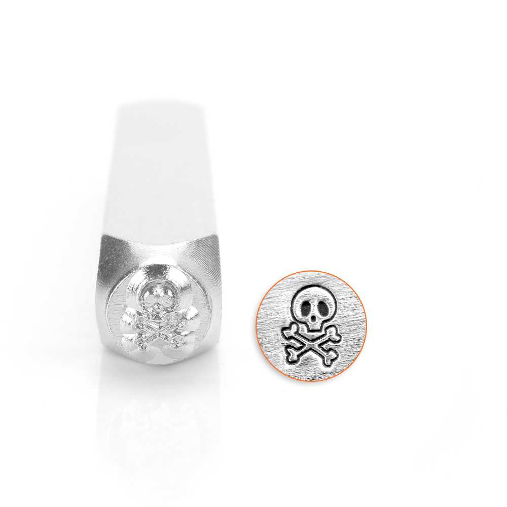 ImpressArt Skull And Bones Design Stamp