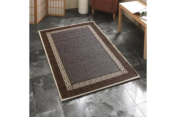 Indoor Outdoor Key Design Rug Brown 220x150cm