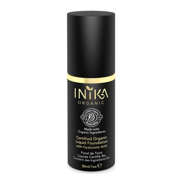 Inika Certified Organic Liquid Foundation - Porcelain 30ml