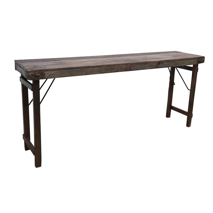 Industrial Hall Table Timber