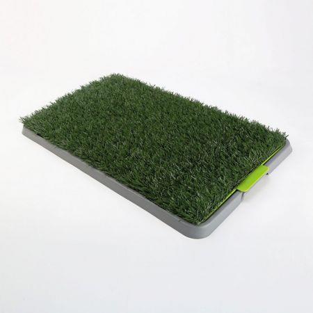 Indoor Dog Pet Potty Training Toilet Portable - 1 Grass Mat