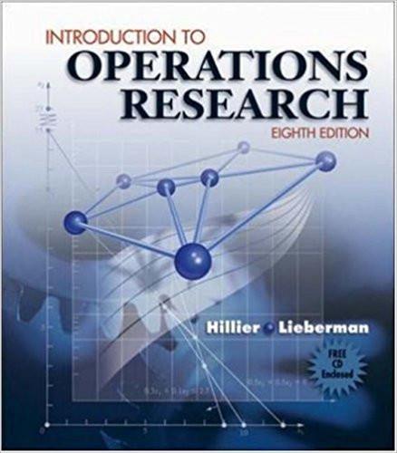 Introduction To Operations Research + Cd