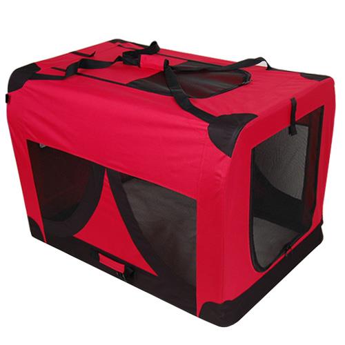 i.Pet Extra Large Portable Soft Pet Puppy Dog Crate Carriers Cage Kennel - Red