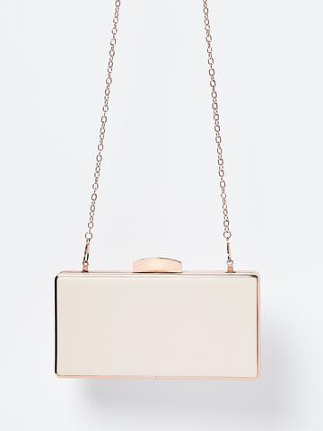 Izoa Winx Clutch Nude Rose Gold