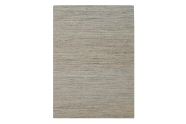 Java Flatweave Silver Wool Rug 225x155cm