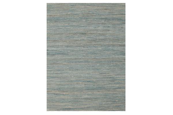 Java Flatweave Turquoise Wool Rug 225x155cm