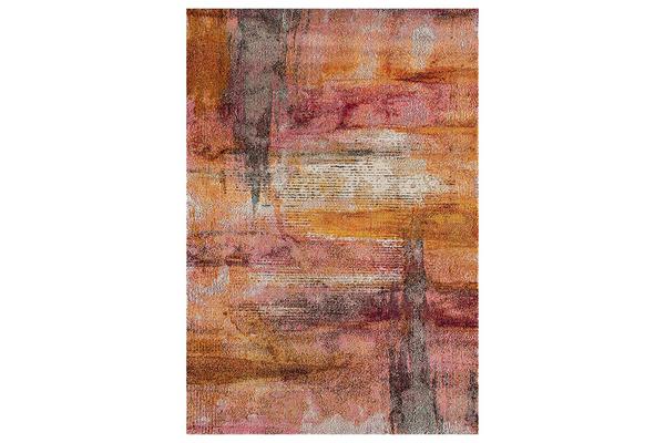 Jasmin Brushstroke Dazzling Rug Rust 400x300cm