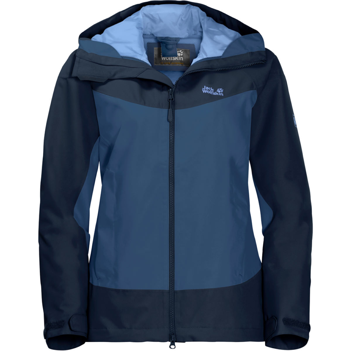 Jack Wolfskin Women's North Ridge - XS Ocean Wave | Waterproof Jackets