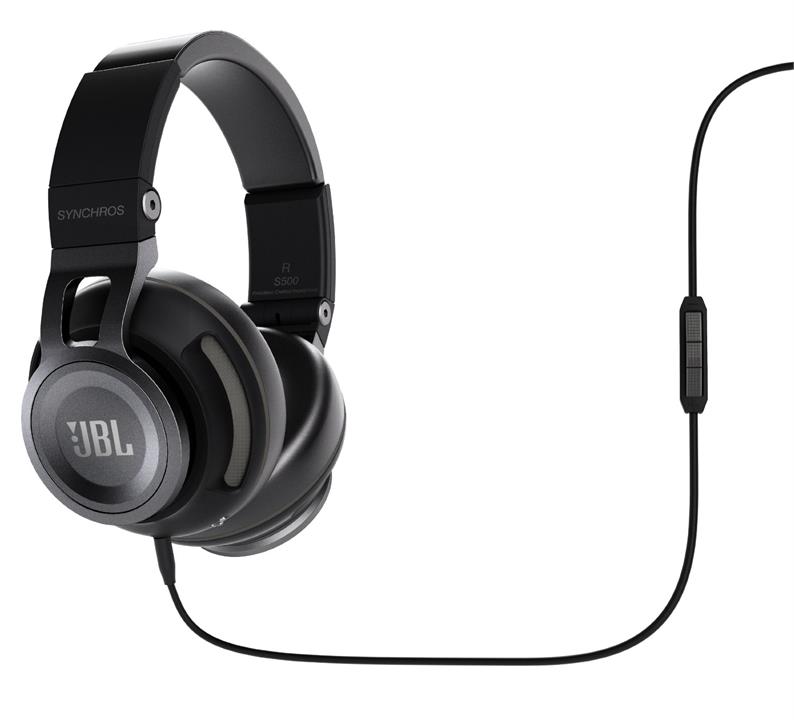 JBL S500 Over Ear Headphones - Black