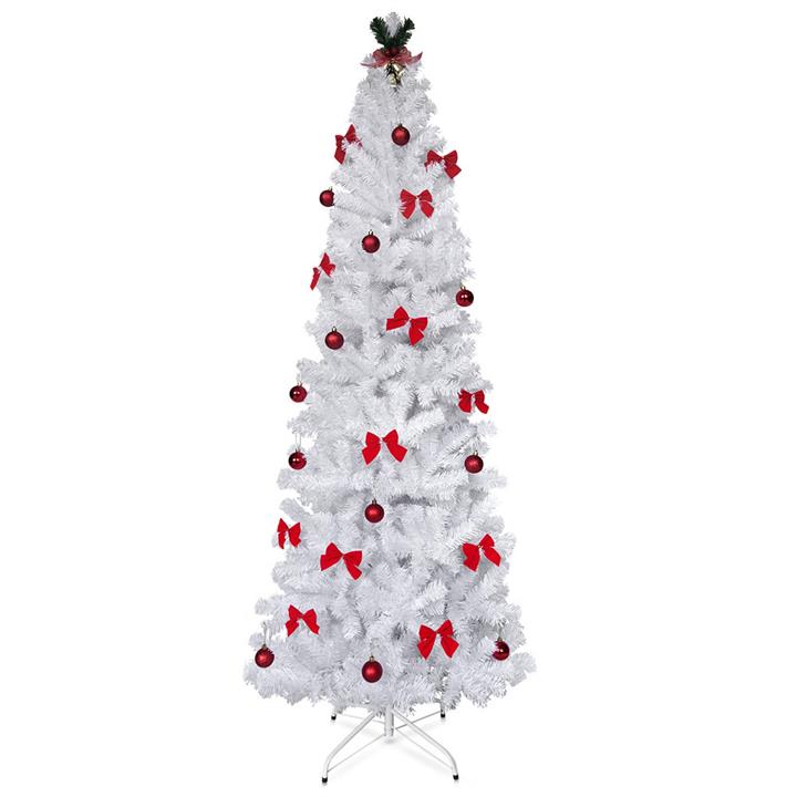 Jingle Jollys 7ft Deluxe White Christmas Tree