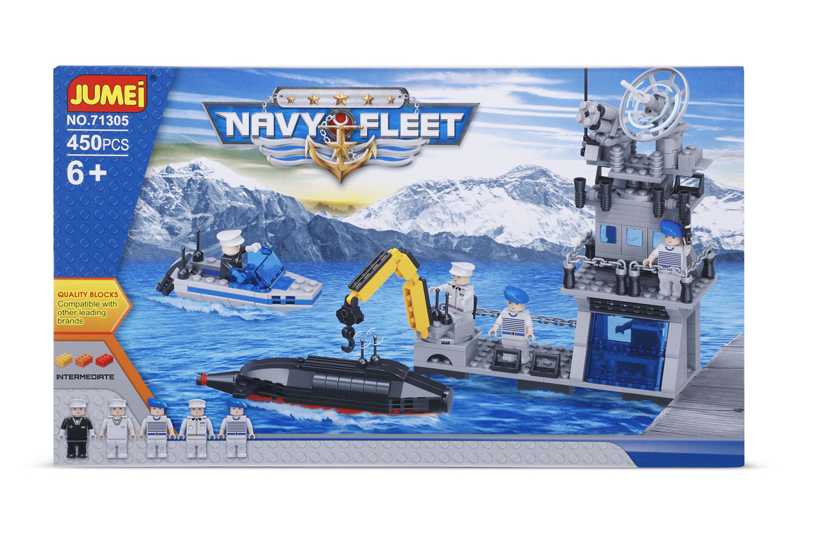 Jumei Building Blocks - Navy Fleet (Lego Compatible)