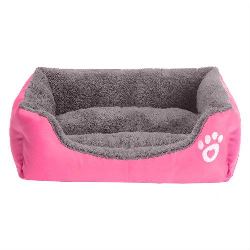 Jumbo Pets Soft Dog or Cat Pet Bed in Rose Small