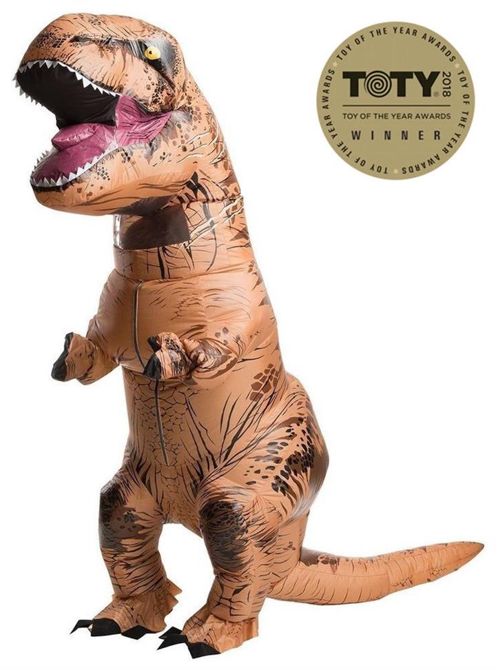 Jurassic World T-Rex Inflatable Dinosaur Adult Costume