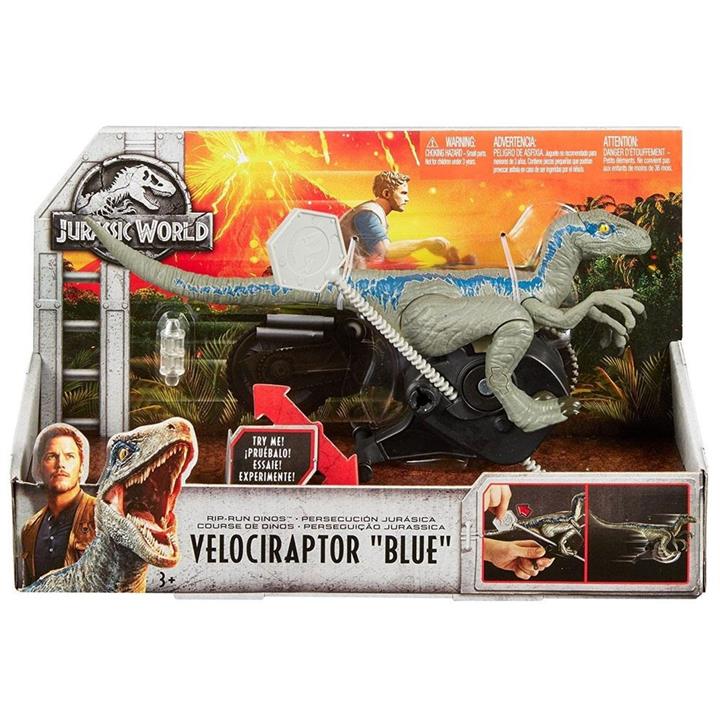 Jurassic World Rip-Run Dinos Velociraptor 