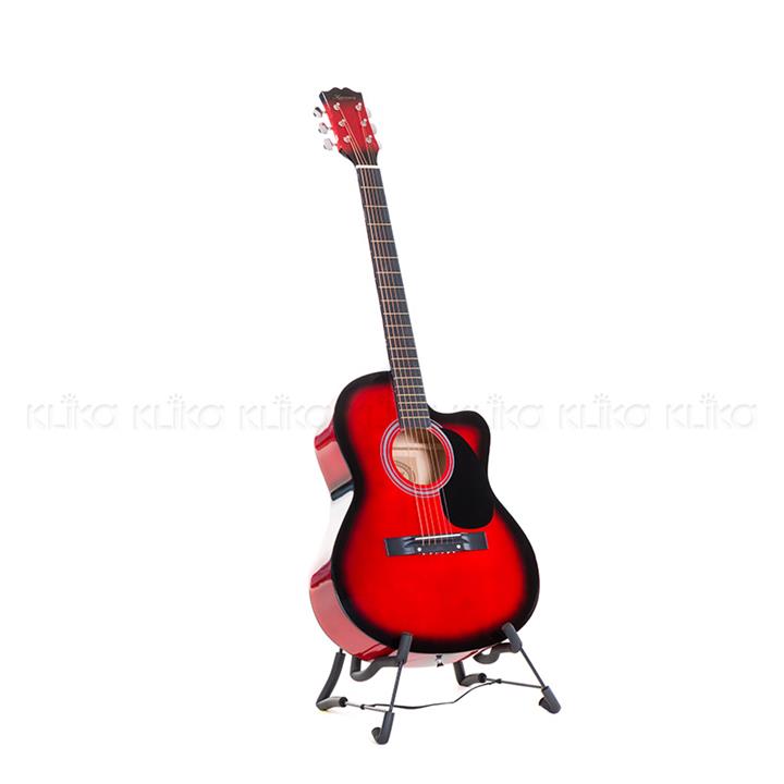 Karrera 40in Acoustic Guitar - Red