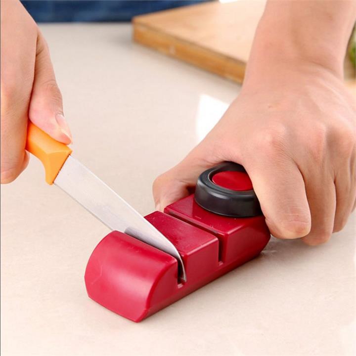 KCASA KC-KS01 Portable Camping 2 Stage Mini Kitchen Knife Sharpener Grinder Sharpening Tool