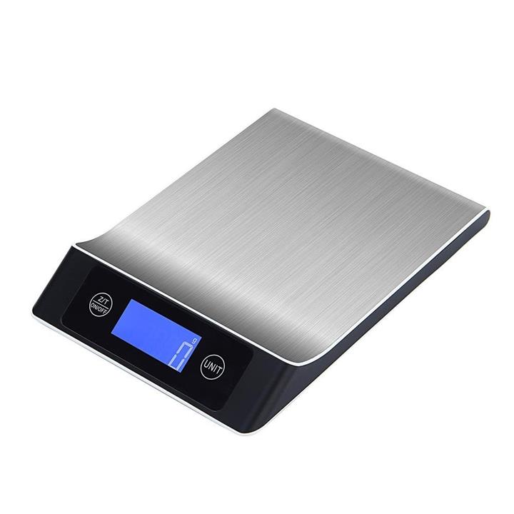 KCASA  KC-MT560 5kg/1g 10kg/1g Digital Scale Cooking Measure Tool Stainless Steel Electronic Weight Scale LCD Display Kitchen Scale