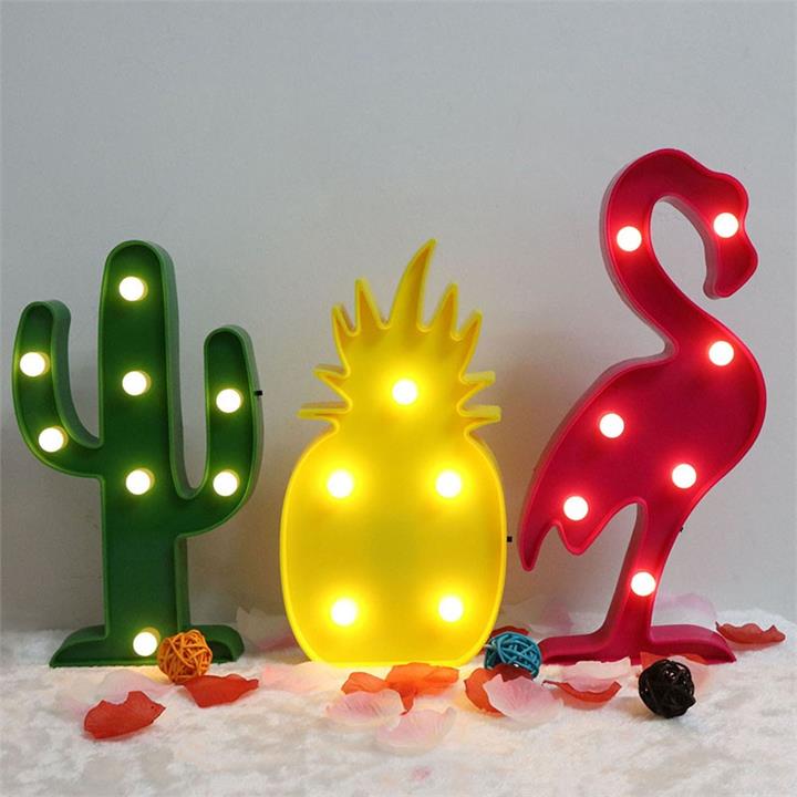 KCASA HC-02 Creative LED Table Light Optional Pattern Home Decorative Lamp Kid Night Light