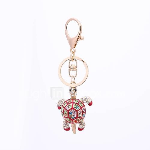 Keychain Jewelry Black Red Blue Turtle Alloy Ordinary Casual Gift Daily