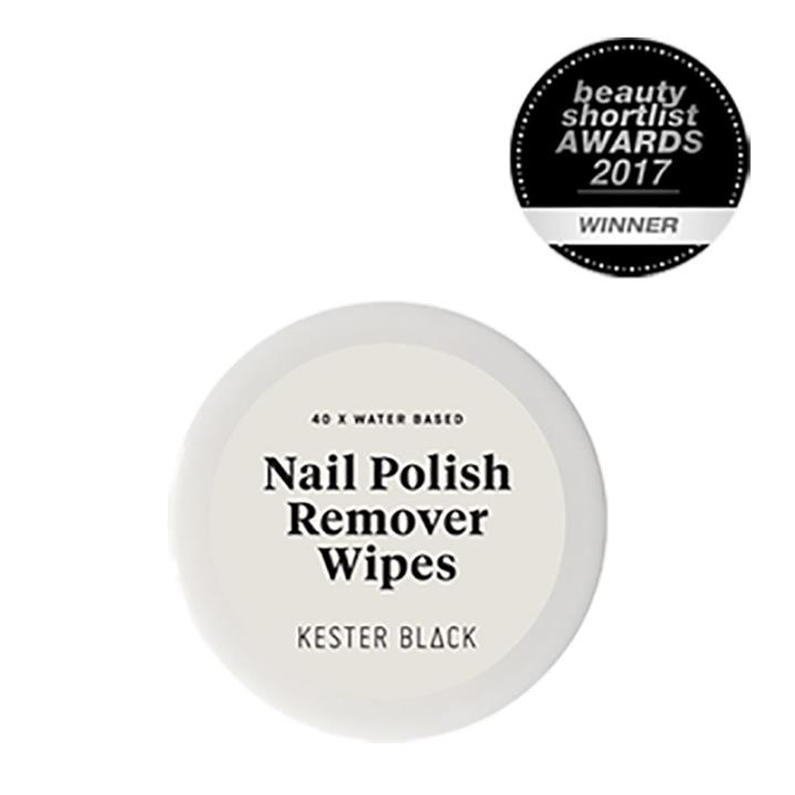 Kester Black Nail Polish Remover Wipes (40 Wipes)