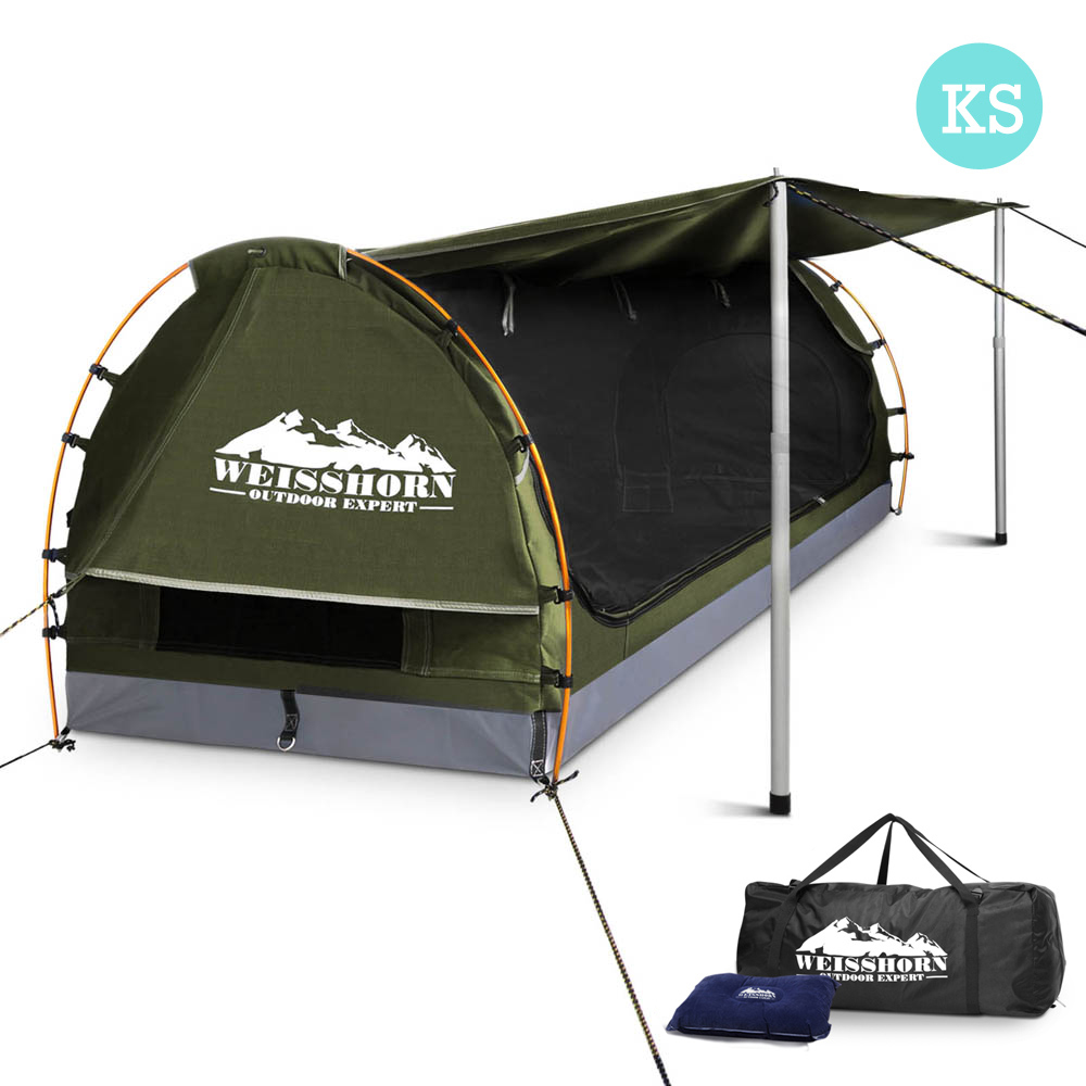 King Single Camping Swag (Celadon)