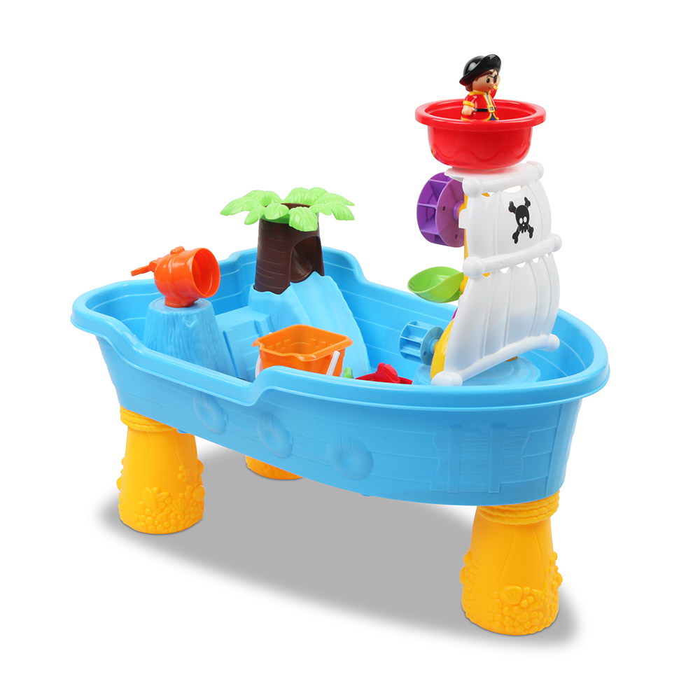 Kids Sand and Water Pirate Table Play Set