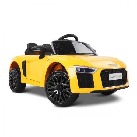 Kids Ride On Car with MP3 Connection - Yellow