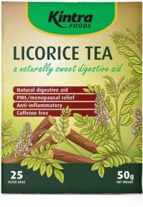 Kintra Foods Licorice Tea A Naturally Sweet Digestive Aid 25Teabags