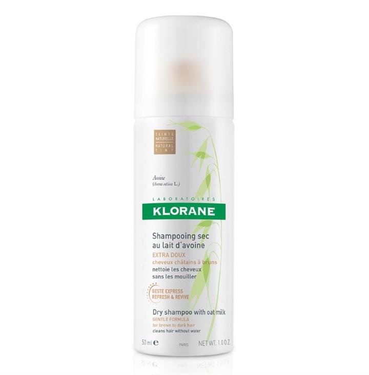 Klorane Dry Shampoo with Oat Milk (Natural Tint) 50ml