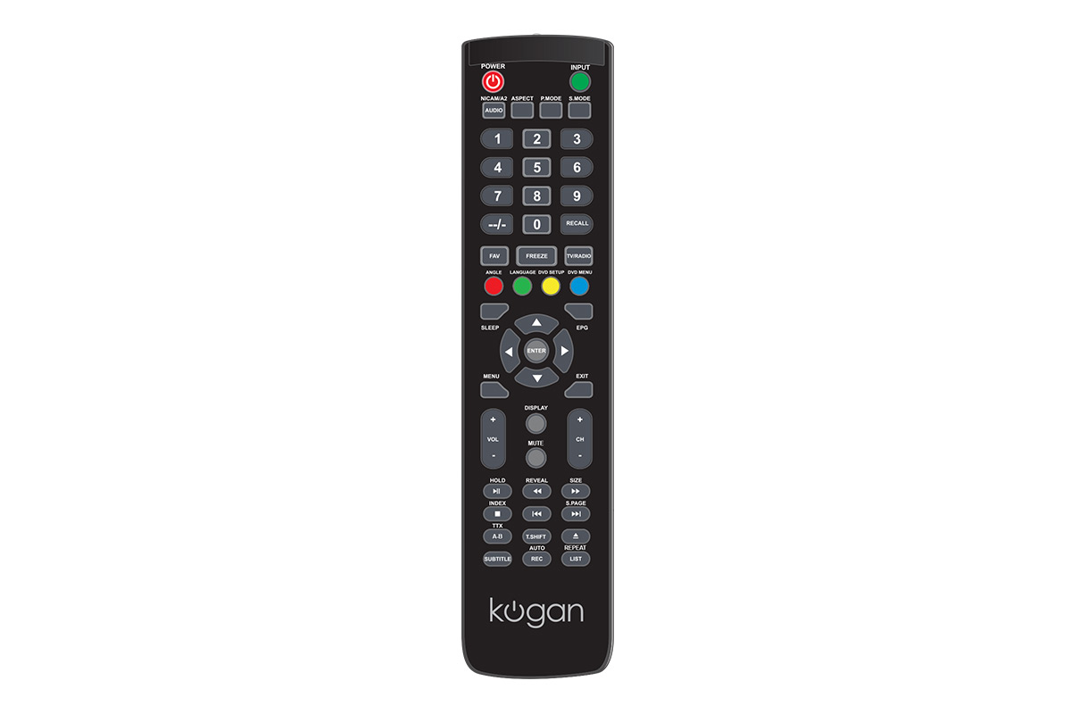 Kogan Remote for Z Series TVs (DVD)