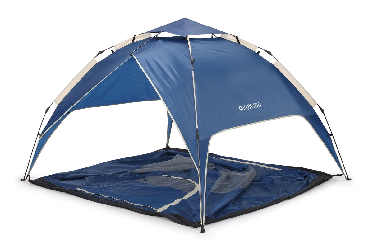 Komodo 2-in-1 Four Person Instant Pop Up Tent / Shelter