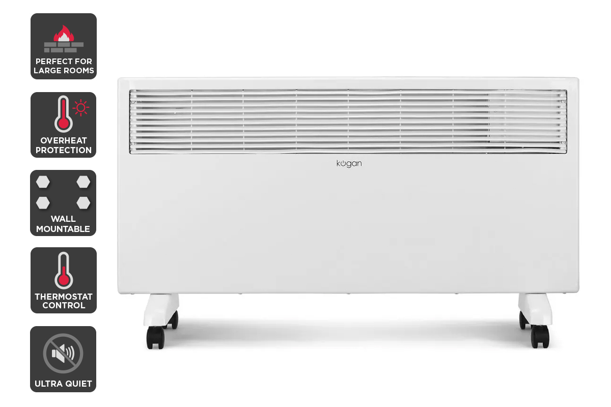 Kogan 2000W Portable Electric Panel Heater