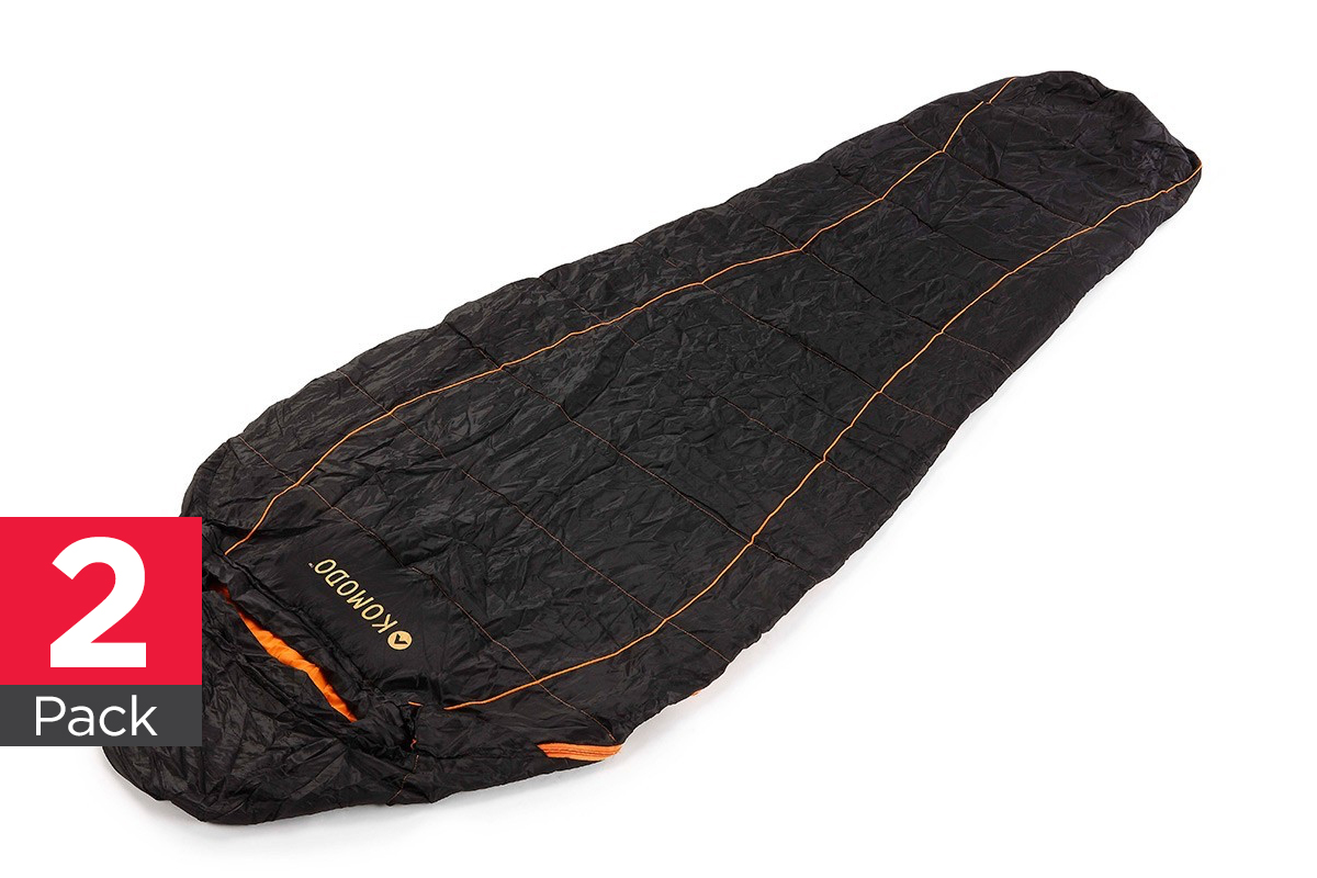 Komodo Ultra Compact Sleeping Bag (2 Pack)