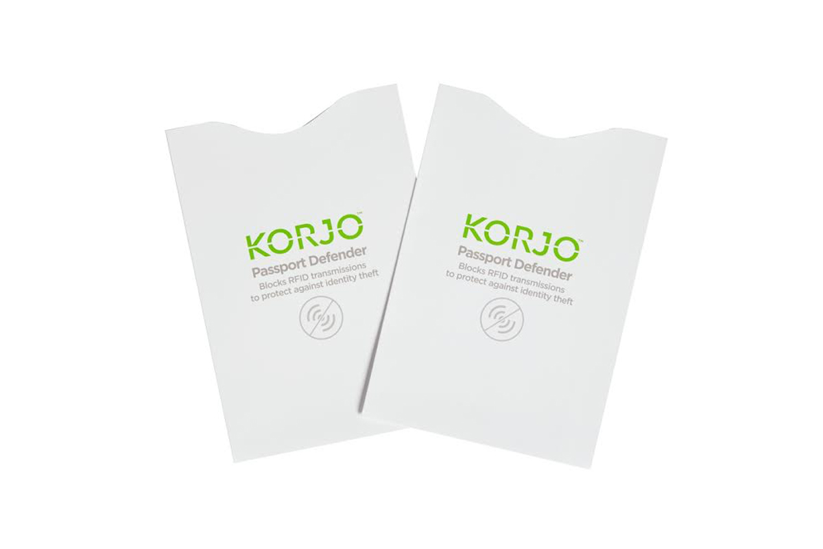 Korjo RFID Passport Defender - 2 Pack