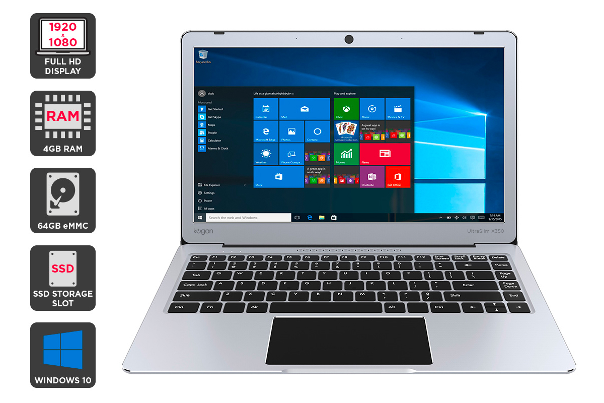 Kogan Atlas UltraSlim X350 Notebook