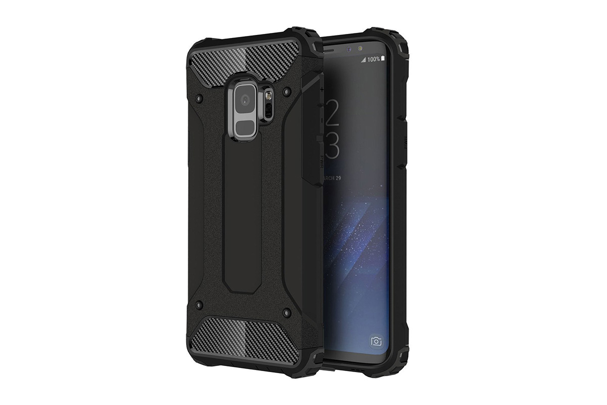 Kogan Shockproof Case For Samsung Galaxy S9 Black