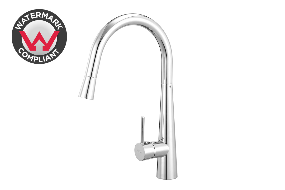 Kromo Pull Out Sink Mixer (Chrome)