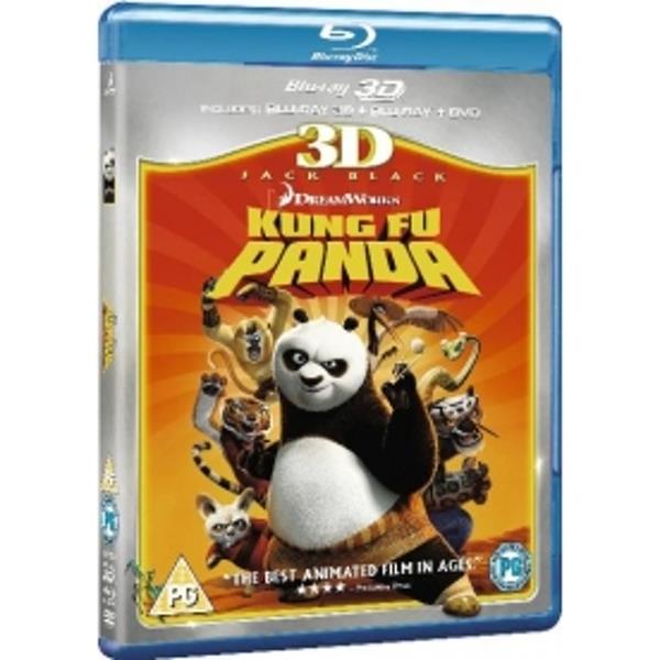 Kung Fu Panda 3D Blu-ray DVD