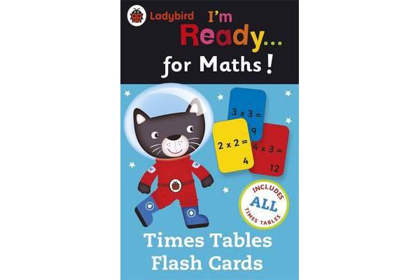 Ladybird I'm Ready for Maths - Times Tables flash cards