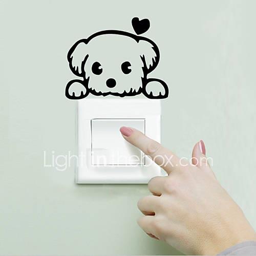 Landscape Animals Wall Stickers Animal Wall Stickers Light Switch Stickers, Vinyl Home Decoration Wall Decal Wall Decoration