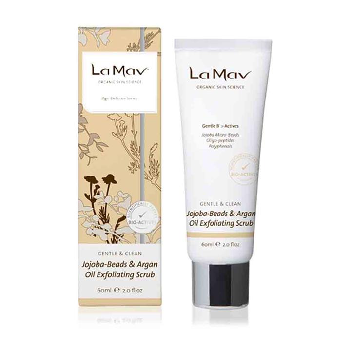 La Mav Jojoba Beads & Argan Oil Exfoliating Scrub (60ml)