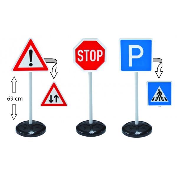 Large Traffic Street Signs for Play/Education on Road Safety