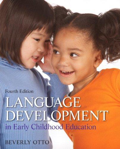 Language Development in Early Childhood Education