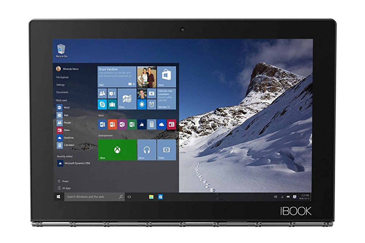 Lenovo Yoga Book 2-in-1 (64GB, 4GB RAM, Windows 10)